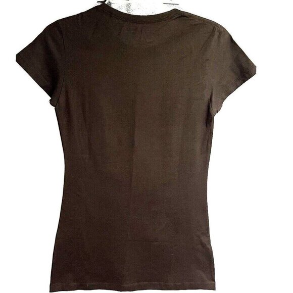Teefury Steampunk Brown Graphic Tee Medium Original Hunter Cotton Stretch New - Picture 2 of 4
